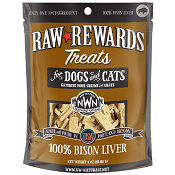 Northwest Naturals Freeze-Dried Raw Rewards Bison Liver